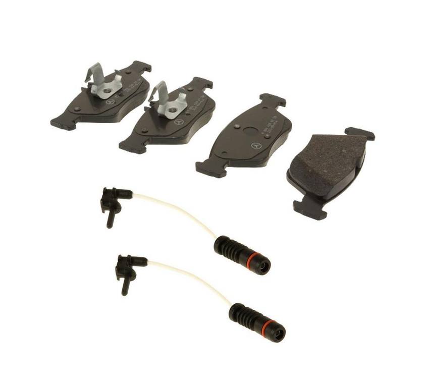 Mercedes Disc Brake Pad Set - Front (With Sensors) 004420022041